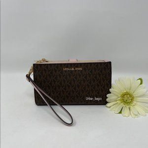 Michael Kors JST Large Double Zip Wristlet